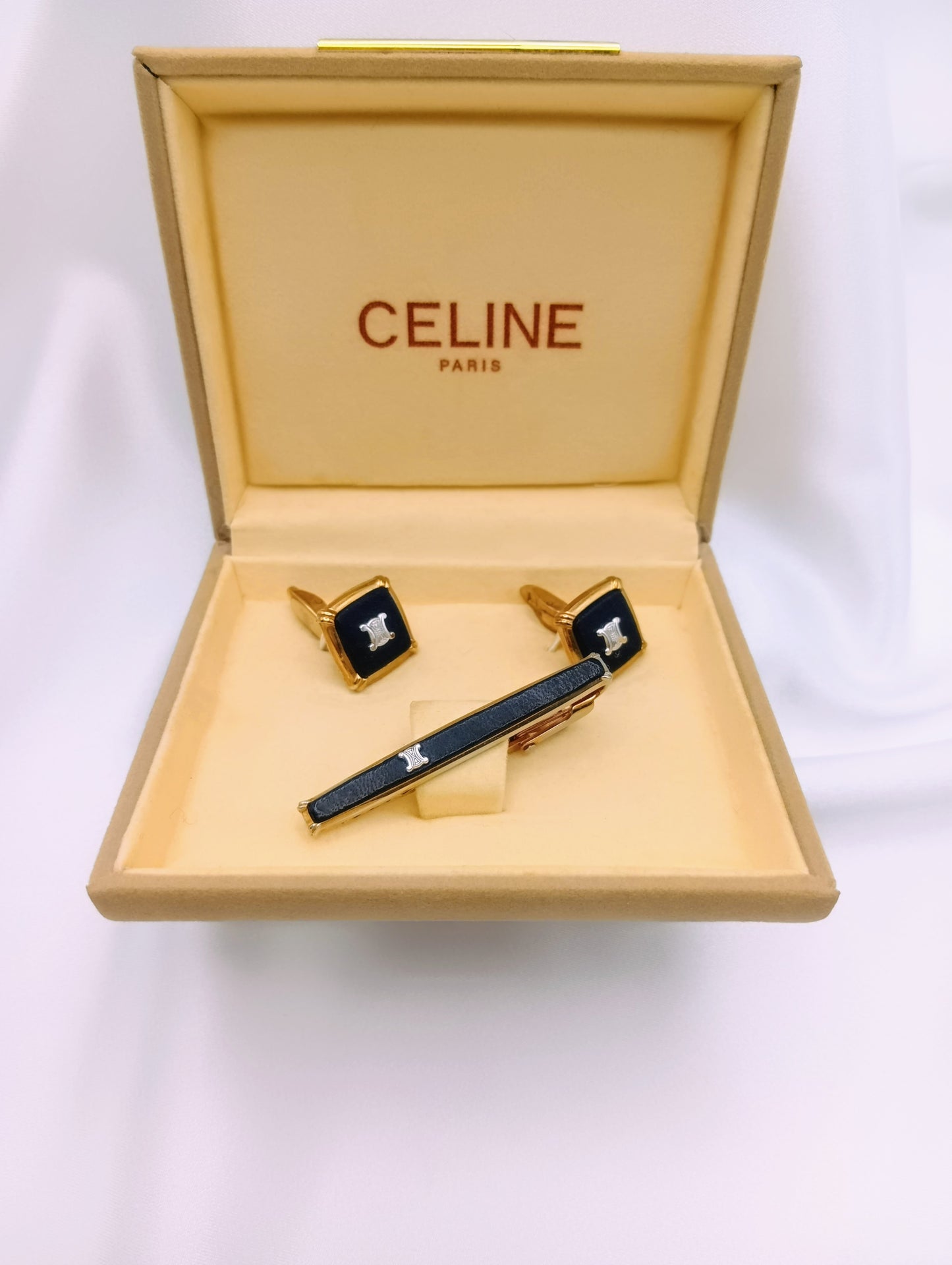 CELINEカフス・ネクタイセット