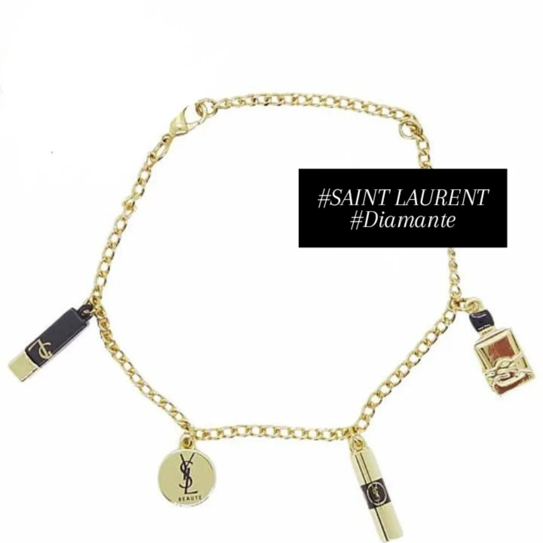 SAINT LAURENT#チャーム#YSL#リップスティック#ブレスレット